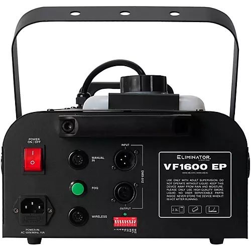 Eliminator Lighting VF1600 EP 1500W DMX Fog Machine - musicians--Friend