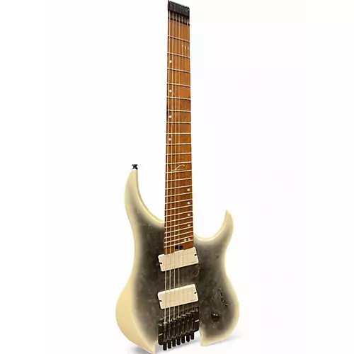 Used Legator Ghost Overdrive 7 artic white Solid Body Electric Guitar artic white - musicians--Friend