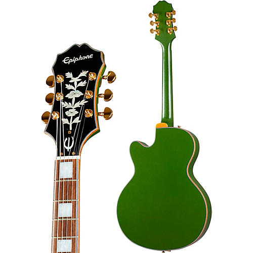 Epiphone Emperor Swingster Hollowbody Electric Guitar Delta Blue Metallic - musicians--Friend