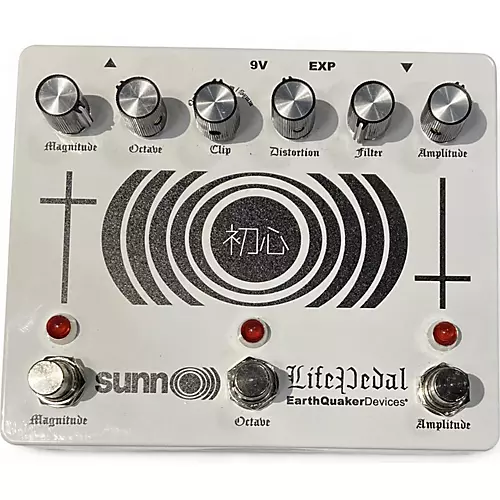 Used EarthQuaker Devices life pedal v3 white Effect Pedal - musicians--Friend