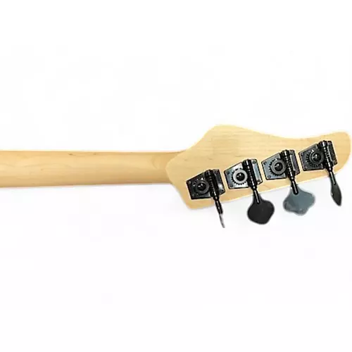 Used Schecter Guitar Research P4 Classic White Electric Bass Guitar Classic White - musicians--Friend