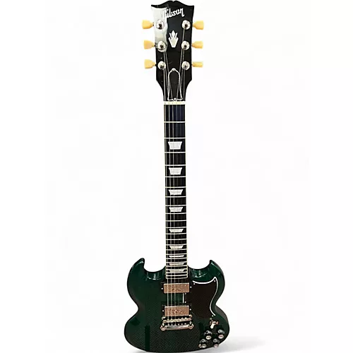 Used Gibson 1961 Reissue SG Trans Green Solid Body Electric Guitar Trans Green - musicians--Friend