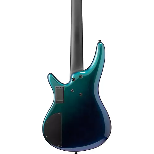 Ibanez SRMS725 5-String Multi-Scale Electric Bass Guitar Blue Chameleon - musicians--Friend