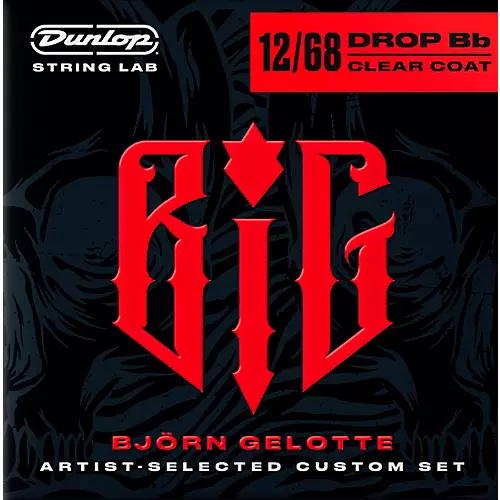 Dunlop Bjorn Gelotte Artist-Selected Custom Nickel Electric Guitar Strings 12 - 68 - musicians--Friend