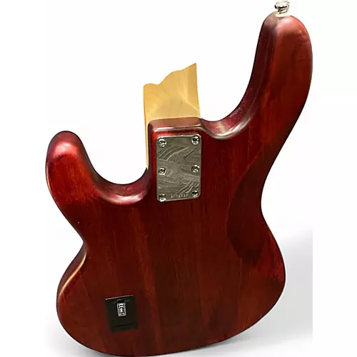 Used Sterling by Music Man Sub 4 Walnut Electric Bass Guitar Walnut - musicians--Friend