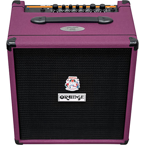 Orange Amplifiers Glenn Hughes LTD Crush Bass 50 1x12 50W Bass Combo Amp Purple - musicians--Friend