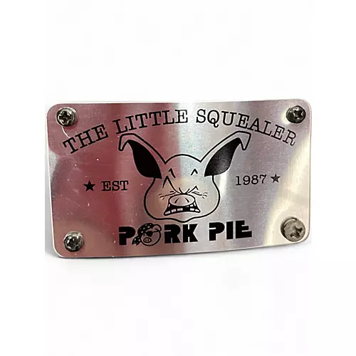 Used Pork Pie USA 22in bass drum little squealer Trans Black Drum Trans Black 42 - musicians--Friend