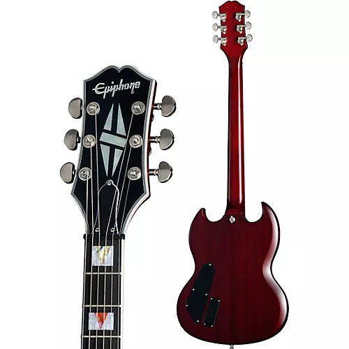 Epiphone SG Prophecy Electric Guitar Aged Jet Black Metallic - musicians--Friend