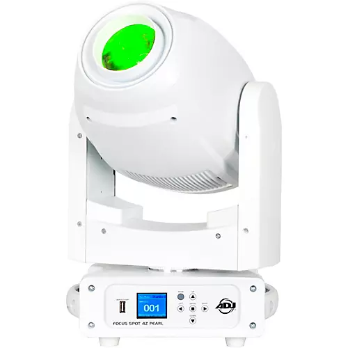 American DJ Focus Spot 4Z Pearl White 200W LED Powered Moving Head Spot Fixture - musicians--Friend