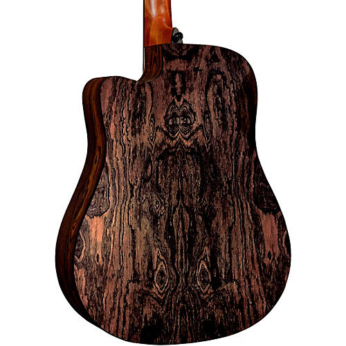 Lag Guitars Tramontane HyVibe THV30DCE Dreadnought Acoustic-Electric Smart Guitar Natural - musicians--Friend