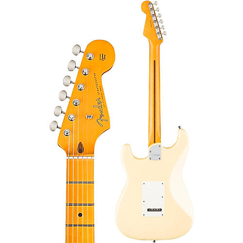Fender Lincoln Brewster Stratocaster Electric Guitar Olympic Pearl - musicians--Friend