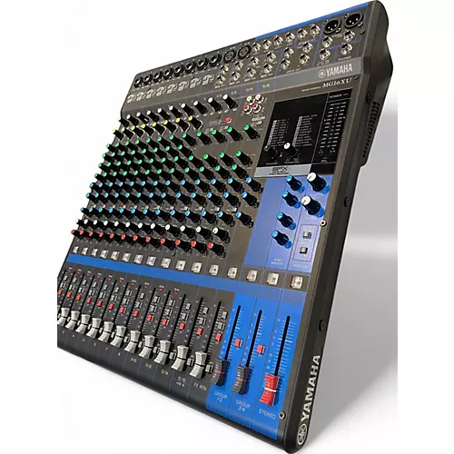 Used Yamaha MG16XU Unpowered Mixer - musicians--Friend