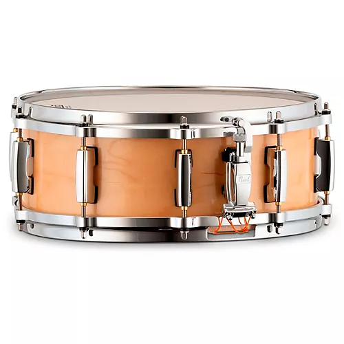 Pearl Masters Maple Pure Snare Drum 14 x 6.5 in. Black Oyster Swirl - musicians--Friend