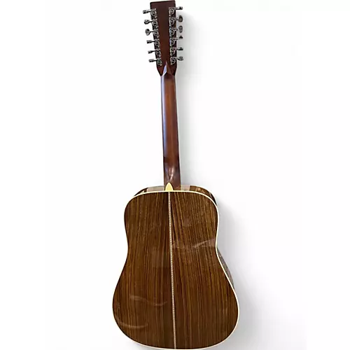 Used 2015 Martin HD12-28 Natural 12 String Acoustic Guitar Natural - musicians--Friend