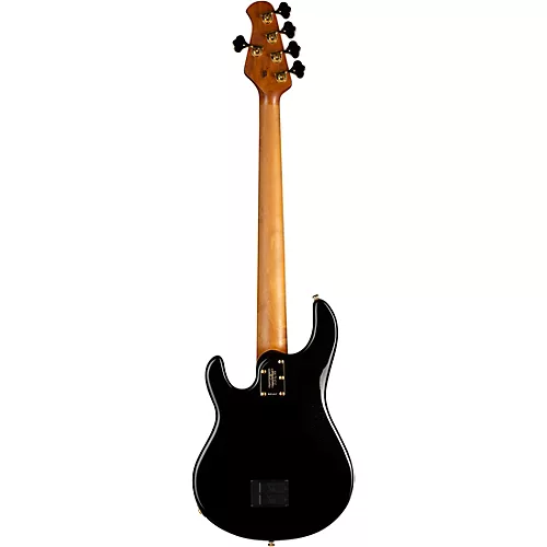 Ernie Ball Music Man StingRay5 Special H 5-String Electric Bass Guitar Black and Chrome - musicians--Friend