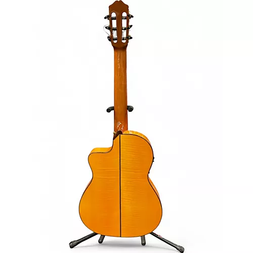 Used Cordoba F55CE Natural Flamenco Guitar Natural - musicians--Friend