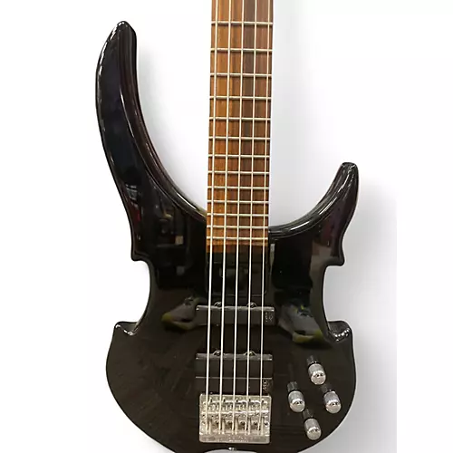 Used Rock Bass WARWICK BLACK Electric Bass Guitar BLACK - musicians--Friend