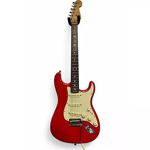 Used Fender American Standard Stratocaster Fiesta Red Solid Body Electric Guitar Fiesta Red - musicians--Friend