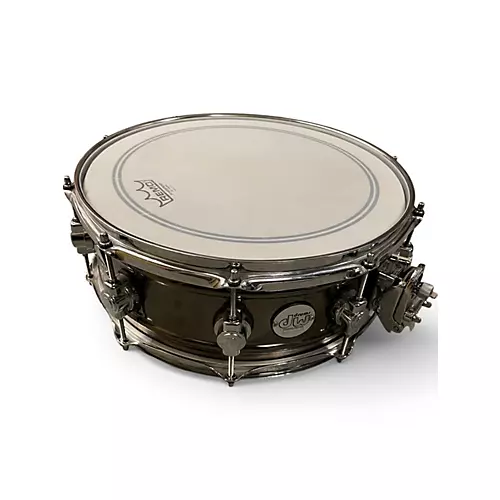 Used DW 5X14 Design Series Snare BLACK Drum BLACK 8 - musicians--Friend