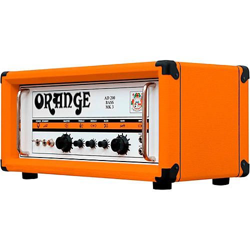 Open-Box Orange Amplifiers AD Series AD200B 200W Tube Bass Amp Head Condition 1 - Mint Orange - musicians--Friend