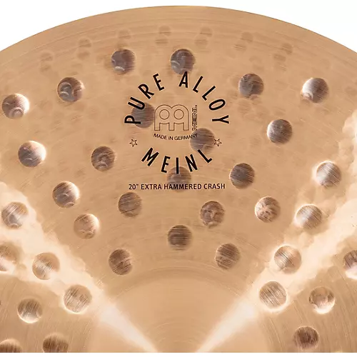 MEINL Pure Alloy Extra Hammered Crash Cymbal 20 in. - musicians--Friend