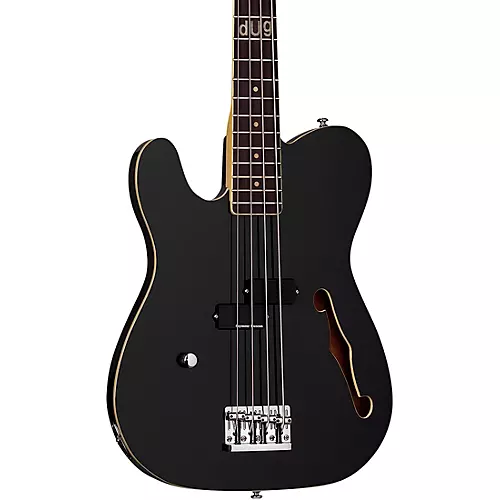 Schecter Guitar Research dUg Pinnick Signature Baron-H Left-Handed Electric Bass Black - musicians--Friend