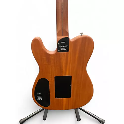 Used Fender American Acoustasonic Telecaster Dakota Red Acoustic Electric Guitar Dakota Red - musicians--Friend