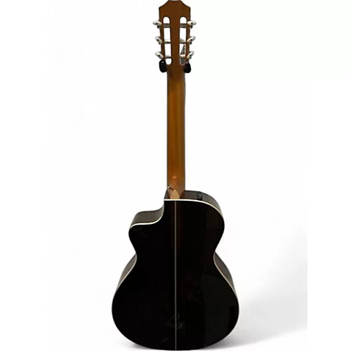 Used Taylor 812CEN Natural Classical Acoustic Electric Guitar Natural - musicians--Friend