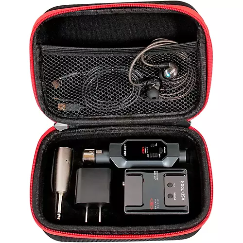 Galaxy Audio ASD-700-2 Digital 15 Channel UHF Plug & Play Wireless In-Ear Monitor Twin Pack System with EB5 Earbuds Frequency CODE B5 550-569 MHz - musicians--Friend