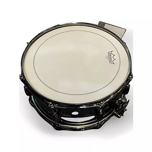 Used TAMA 14X6.5 Metalworks Snare Black Chrome Drum Black Chrome 213 - musicians--Friend