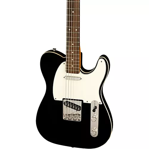 Squier Classic Vibe Baritone Custom Telecaster Electric Guitar Black - musicians--Friend