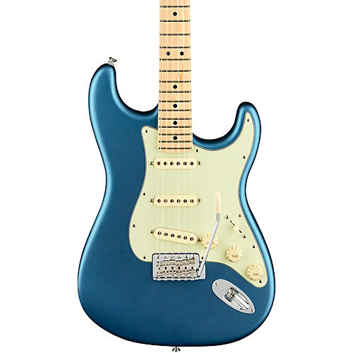 Fender American Performer Stratocaster Maple Fingerboard Electric Guitar Satin Lake Placid Blue - musicians--Friend