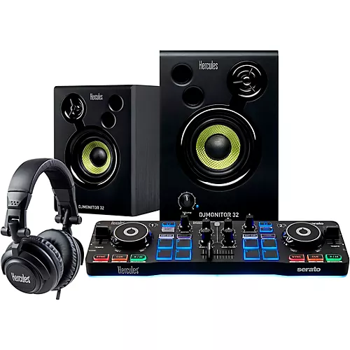 Hercules DJ DJStarter Kit With Controller, Speakers and Headphones - musicians--Friend