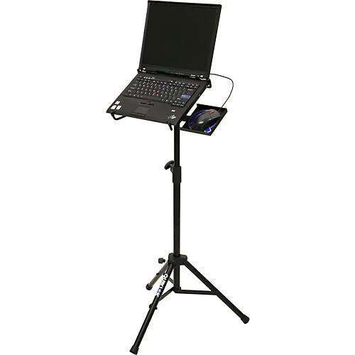 Quik-Lok LPH-003 Tripod Laptop Holder With Mouse Tray - musicians--Friend