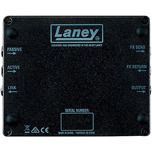 Laney Digbeth Series Bass Pre-Amp Effects Pedal Black - musicians--Friend