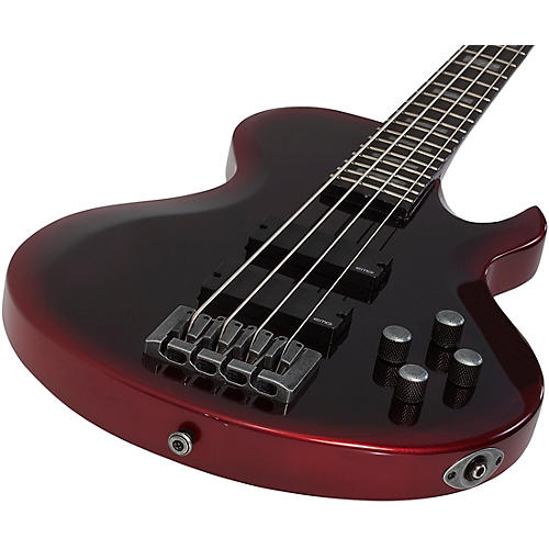 Schecter Guitar Research Nadja Peulen NP-4 4-String Electric Bass Red Syren - musicians--Friend
