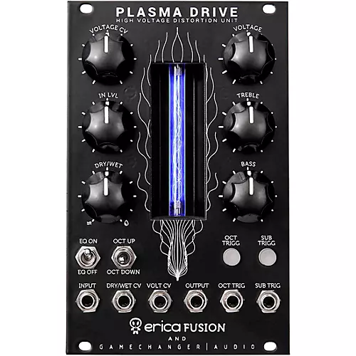 Gamechanger Audio Plasma Eurorack Distortion Module Black - musicians--Friend