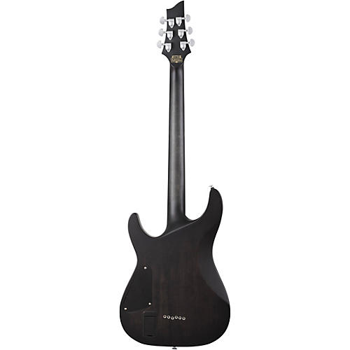Schecter Guitar Research C-1 Platinum Electric Guitar Satin Purple Burst - musicians--Friend