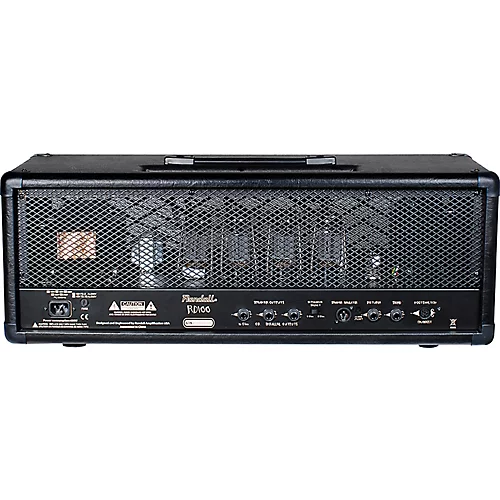 Open-Box Randall RD100H Diavlo 100W Tube Guitar Head Condition 1 - Mint Black - musicians--Friend