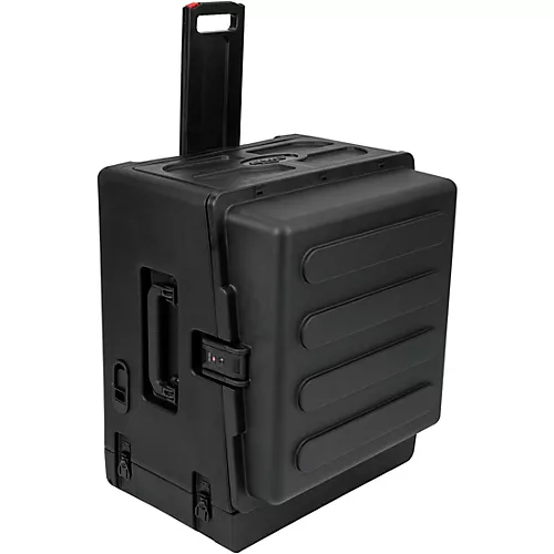 SKB 1SKB-R104W 10 x 4 Compact Rolling Rig 8 RU Space Black - musicians--Friend