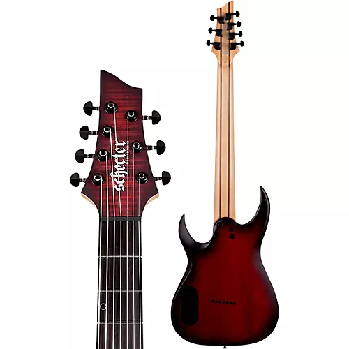 Schecter Guitar Research Sunset 7-String Extreme Electric Guitar Grey Ghost - musicians--Friend