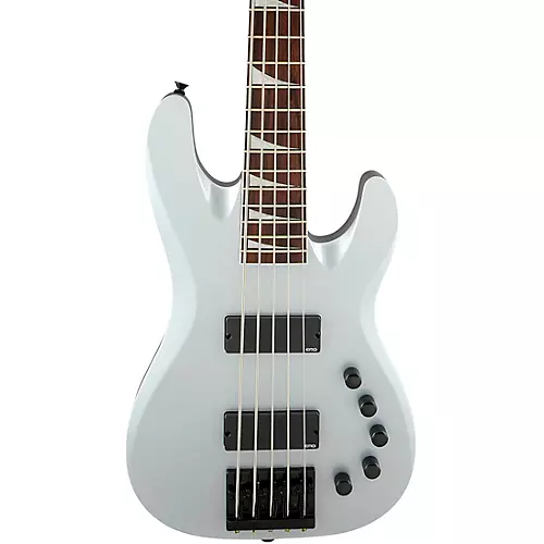 Jackson CBX V David Ellefson Signature 5-String Electric Bass Quicksilver - musicians--Friend
