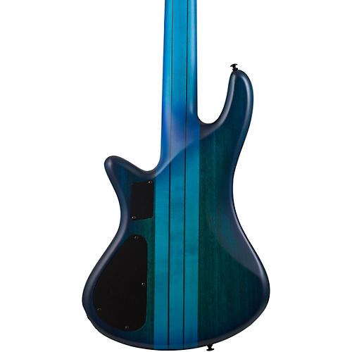 Schecter Guitar Research Stiletto Studio-4 Electric Bass Guitar Ocean Blue Burst - musicians--Friend