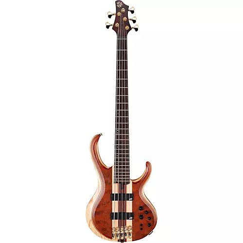 Ibanez Premium BTB1835 5-String Electric Bass Guitar Natural Shadow Low Gloss - musicians--Friend