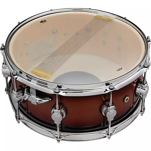 DW Design Series Snare Drum 14 x 6 in. Cherry Stain - musicians--Friend