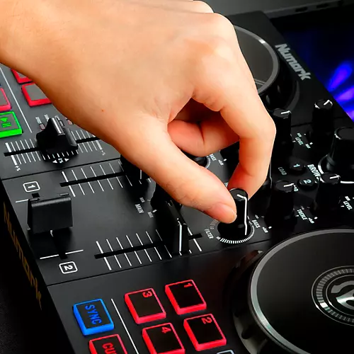 Numark Party Mix II DJ Controller With Built-in Light Show - musicians--Friend