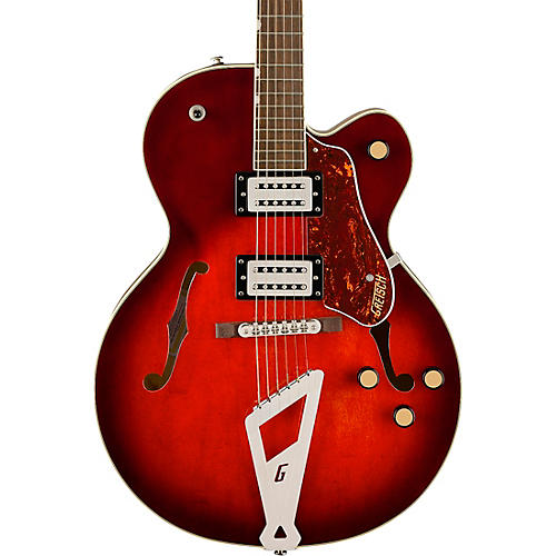 Gretsch Guitars G2420 Streamliner Hollow Body With Chromatic II Tailpiece Electric Guitar Claret Burst - musicians--Friend