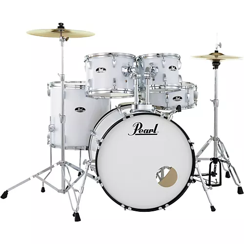 Pearl Roadshow 5-Piece New Fusion Drum Set Charcoal Metallic - musicians--Friend