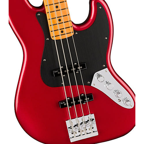 Fender American Ultra II Jazz Bass Maple Fingerboard Sinister Red - musicians--Friend