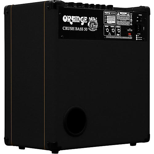 Orange Amplifiers Crush Bass 50 50W 1x12 Bass Combo Amplifier Orange - musicians--Friend